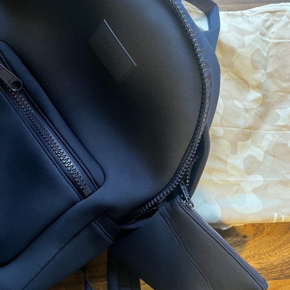 Dagne Dover Dakota Medium backpack in dark blue (storm)
